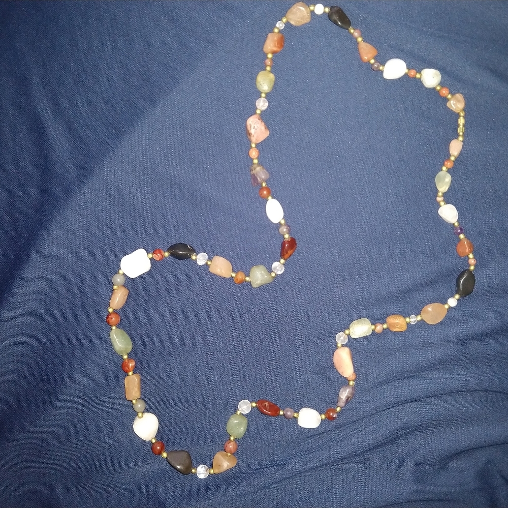 Assorted Stone Necklace